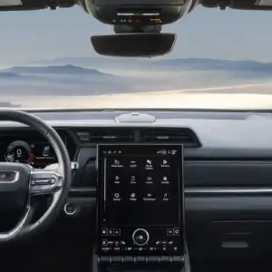 2026 GMC Terrain front row view of dashboard