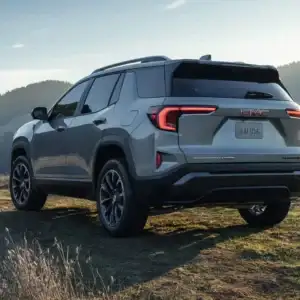 2026 GMC Terrain Sterling Metallic rear view