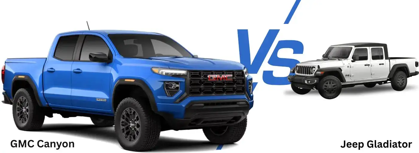2026 GMC Canyon vs Jeep Gladiator