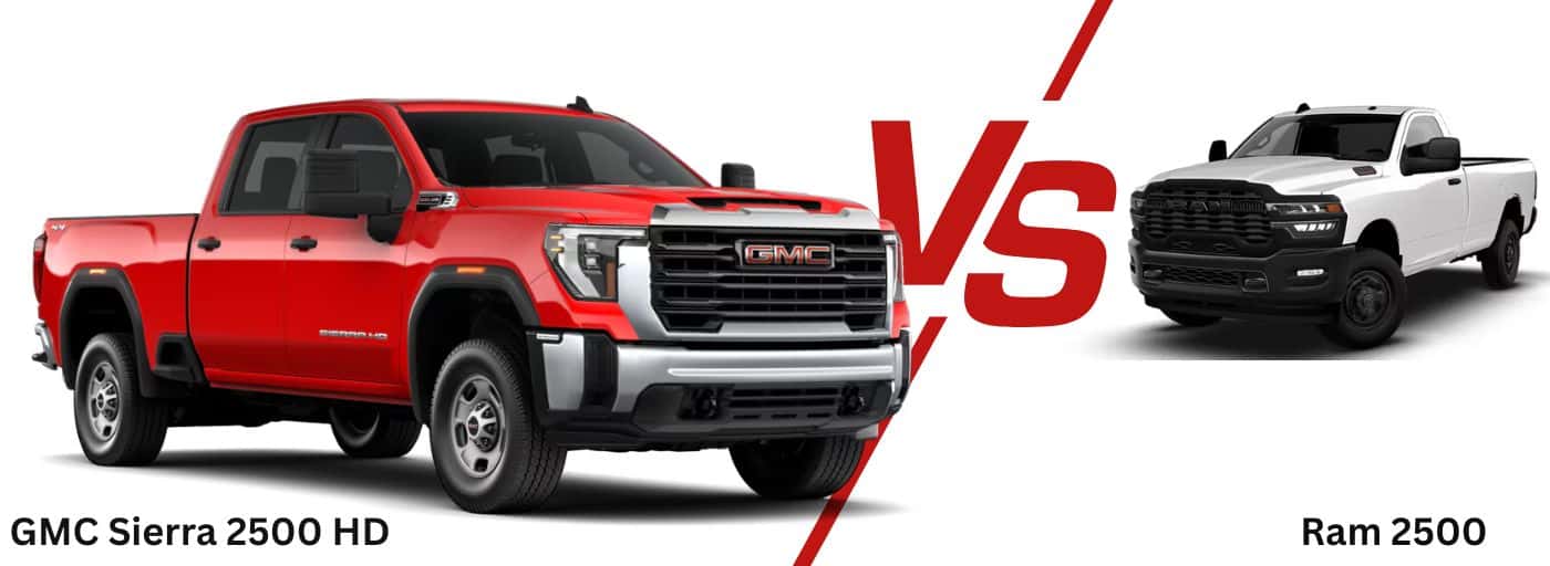 2026 GMC Sierra 2500 HD vs RAM 2500 HD