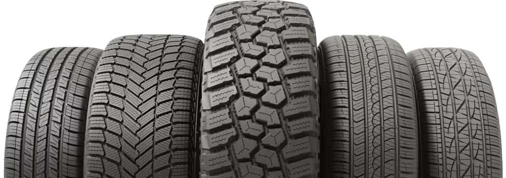 Tire Types Group Shot
