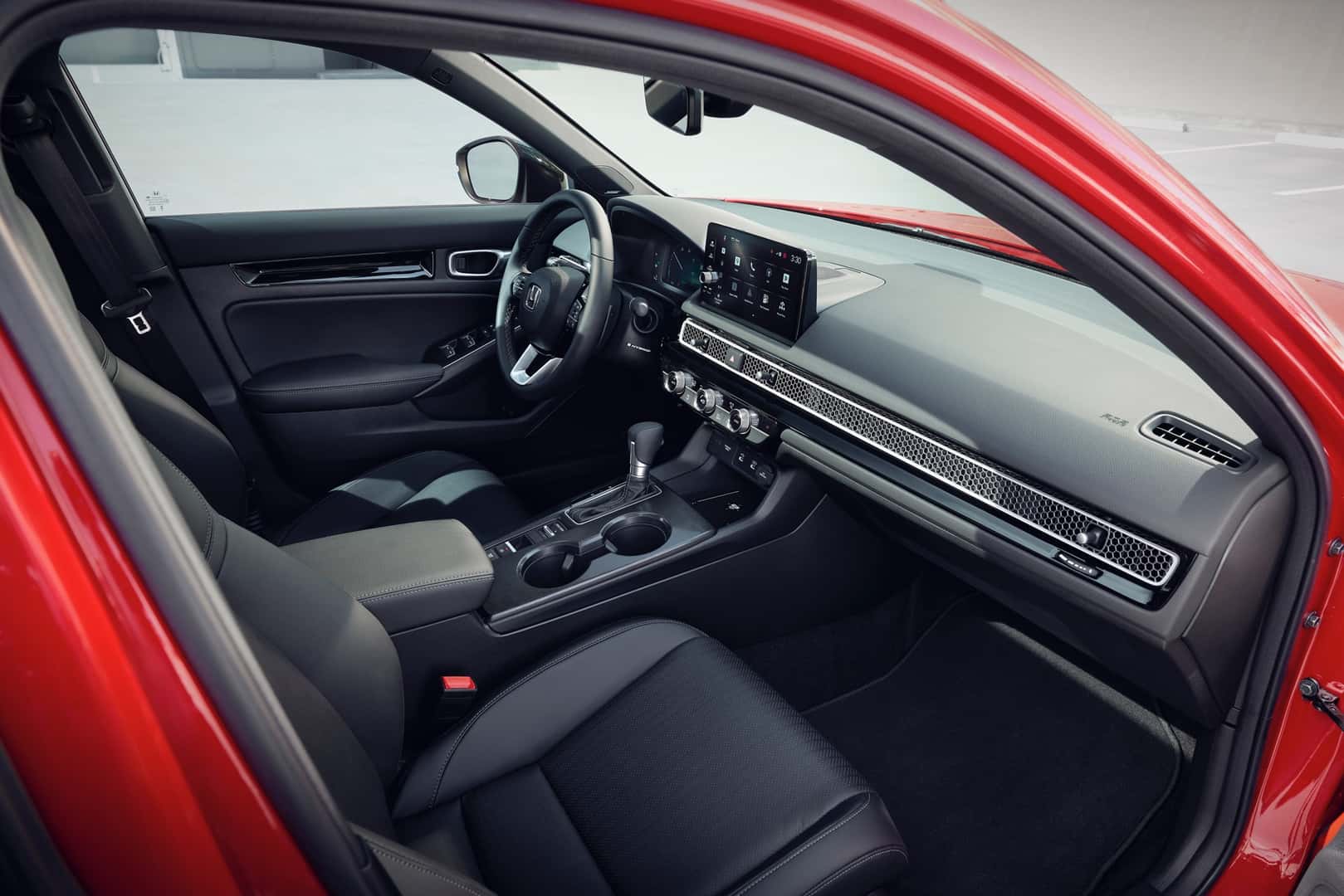 2025 Honda Civic Sedan Sport Touring Hybrid Interior Seats and Dash