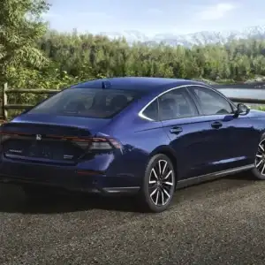 2026 Honda Accord Hybrid Rear View Parked