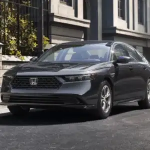 2026 Honda Accord Hybrid in the City