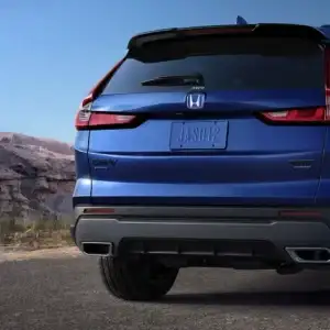 2026 Honda CR-V Hybrid Dual Chrome Exhaust Finishers