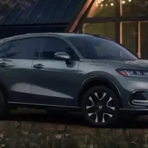 2026 Honda HR-V Passenger Side View at Night