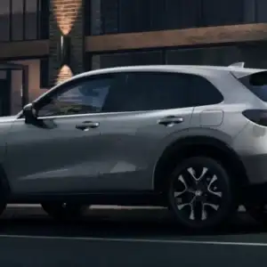 2026 Honda HR-V Driver's Side View in the City