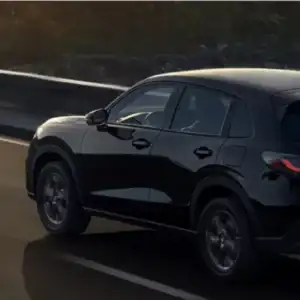 2026 Honda HR-V Rear View in Motion
