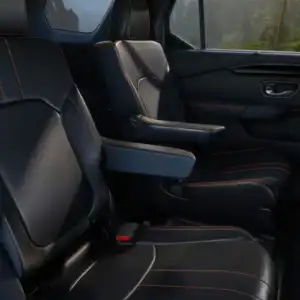 2026 Honda Pilot Black Durable Synthetic Leather interior