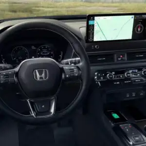 2026 Honda Pilot Elite driver seat view of dashboard