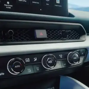 2026 Honda Prelude Climate Control Panel