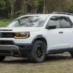 2026 Honda Passport TrailSport Elite Driver's Side and Front Profile