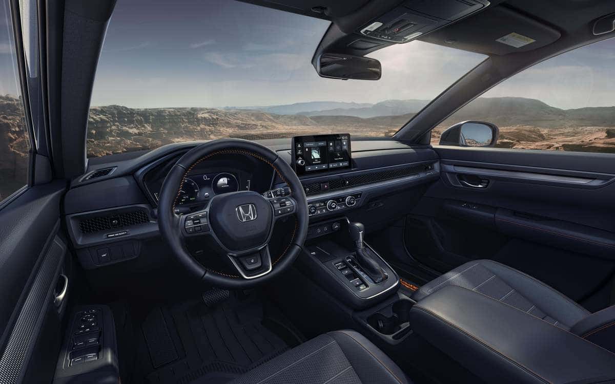 2026 Honda CR-V Trailsport Hybird Interior Dash View