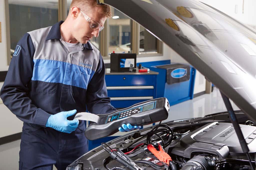 Honda Battery Check 