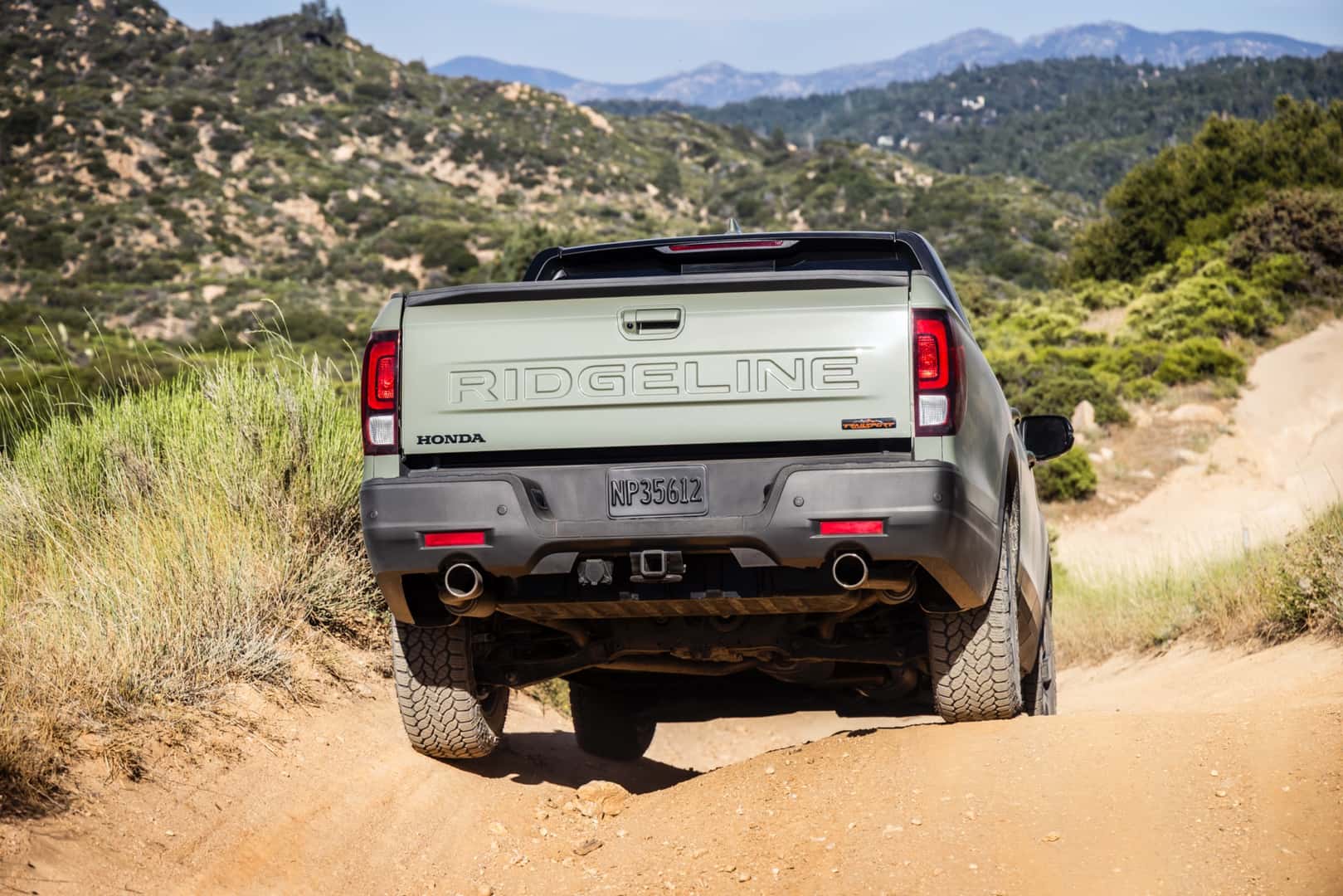 2026 Honda Ridgeline TrailSport rear view