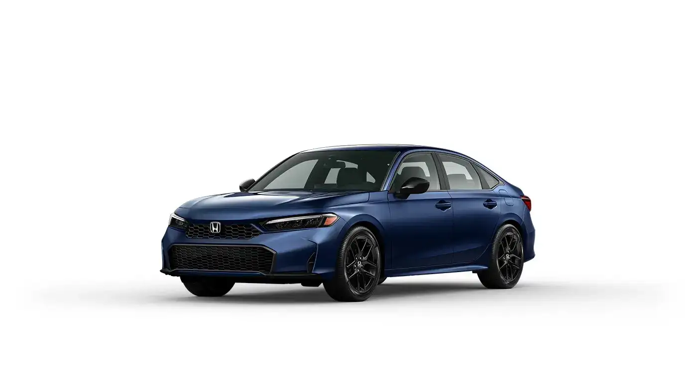 2026 Honda Civic Hybrid Blue Lagoon Pearl