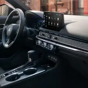 2026 Honda Civic Sedan Sport Touring Hybrid dashboard