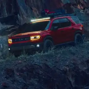 2026 Honda Passport Driving at Night