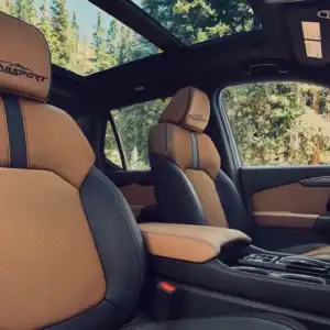 2026 Honda Passport Front Seats in Brown Trim