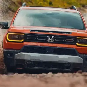 2026 Honda Passport Front View in Mud