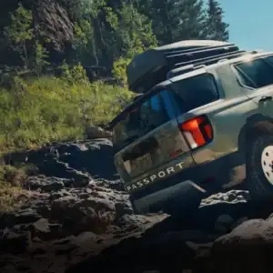 2026 Honda Passport Driving Uphill