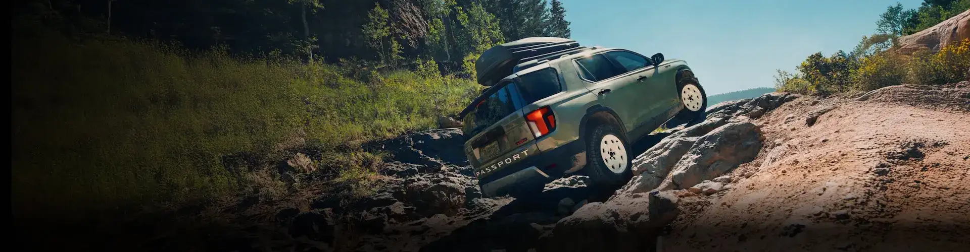 2026 Honda Passport Driving Uphill
