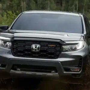 2026 Honda Ridgeline Front View in Mud
