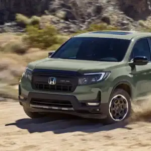 2026 Honda Ridgeline Kicking up Dirt