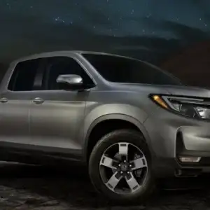 2026 Honda Ridgeline Passenger Side View at Night