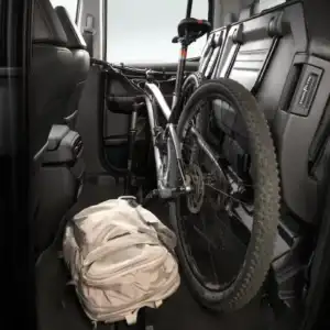 2026 Honda Ridgeline Rear Seat with Bicycle