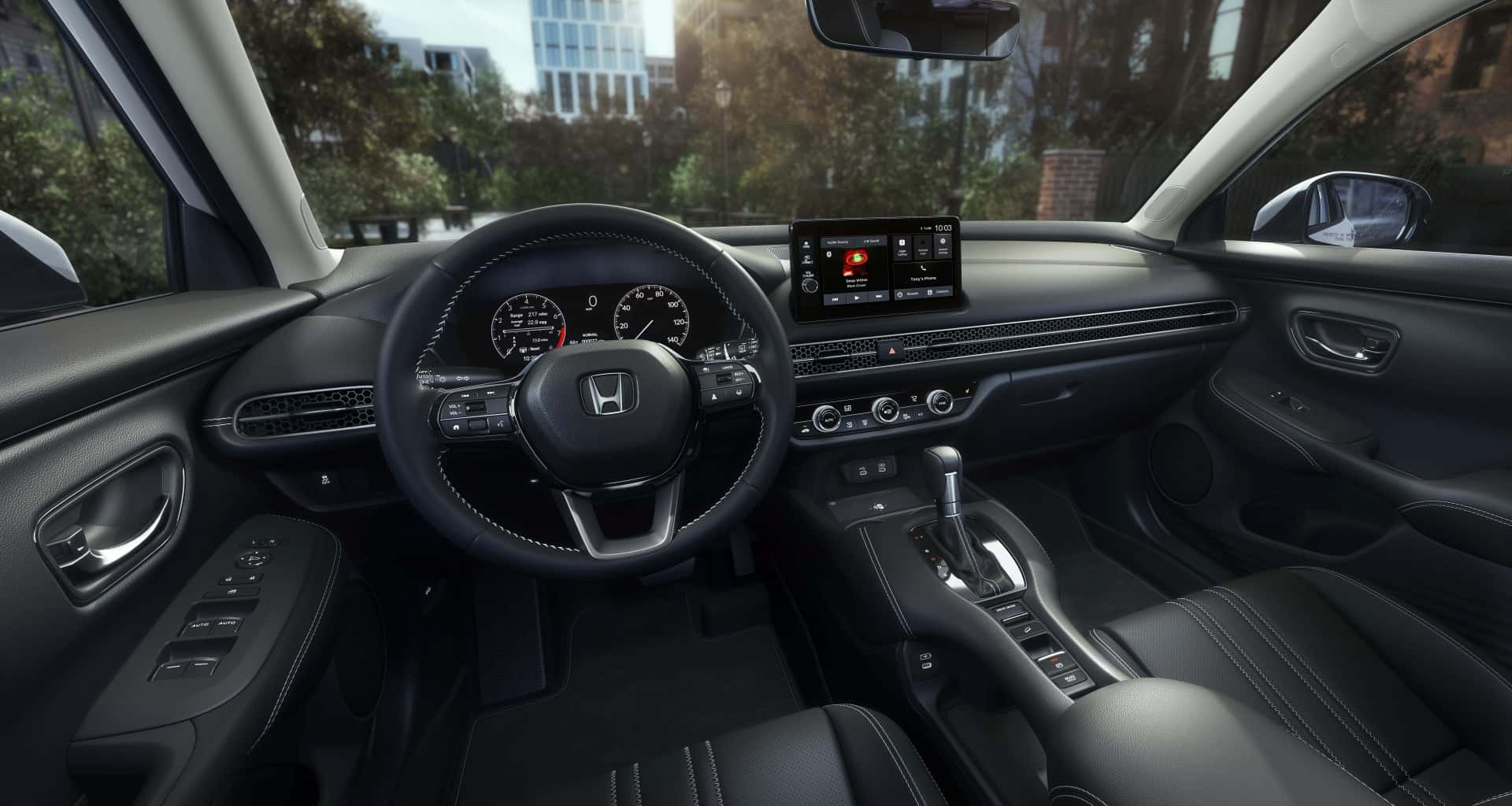 The Handsome Front Interior Of The Fabulous 2026 Honda HR-V
