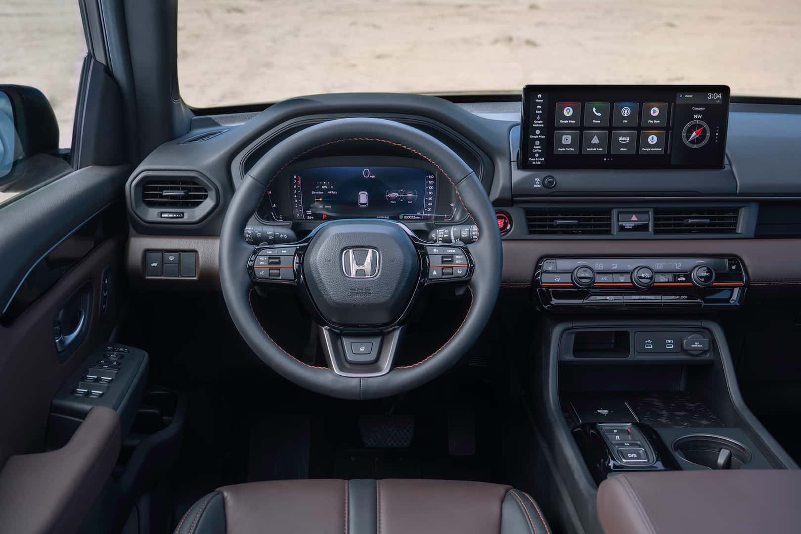 2026 Honda Pilot TrailSport Interior View