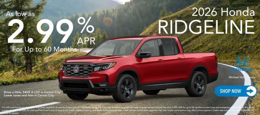 New 2026 Honda Ridgeline
