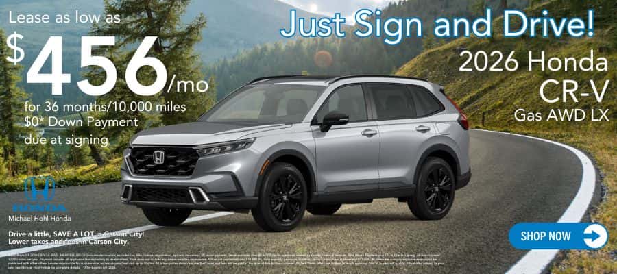 New 2026 Honda CR-V LX AWD