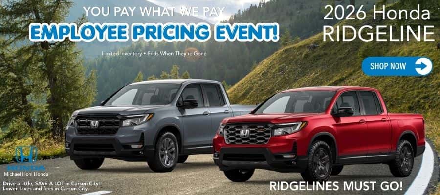 New 2026 Honda Ridgeline