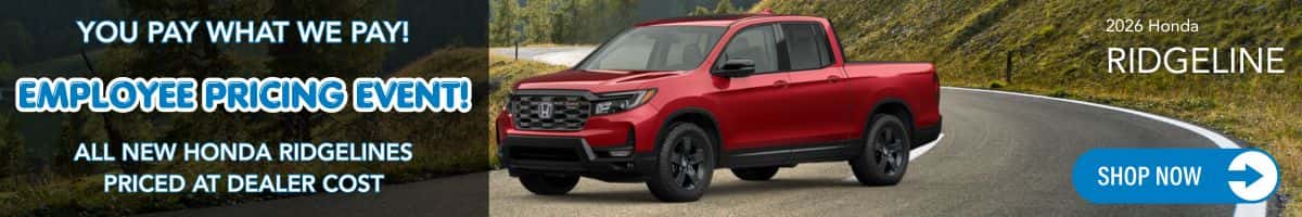 Ridgeline Employee Pricing Offer Deal