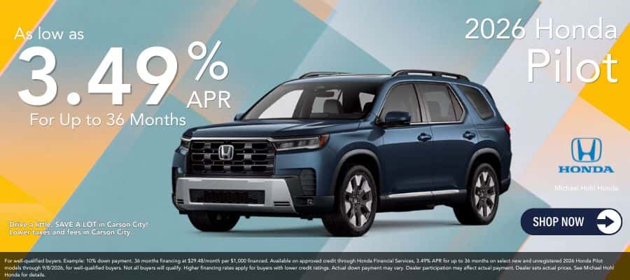 New 2026 Honda Pilot