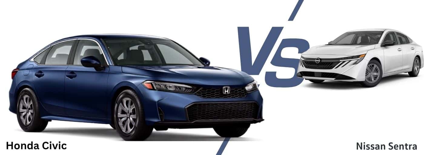 2026 Honda Civic vs Nissan Sentra