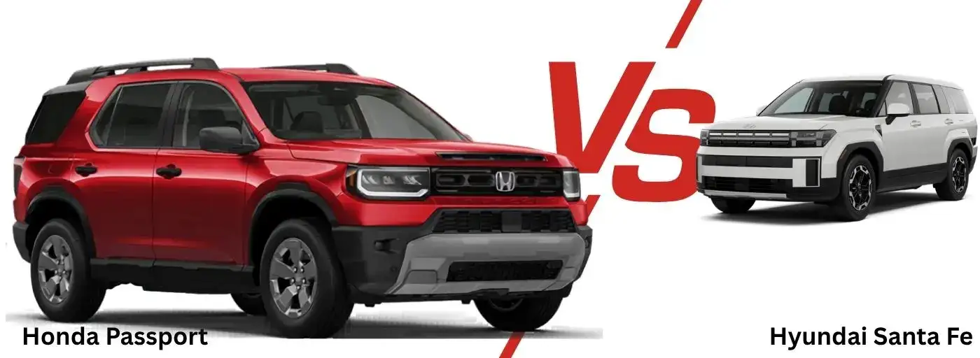 2026 Honda Passport vs Hyundai Santa Fe