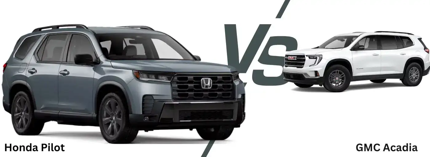 2026 Honda Pilot vs GMC Acadia