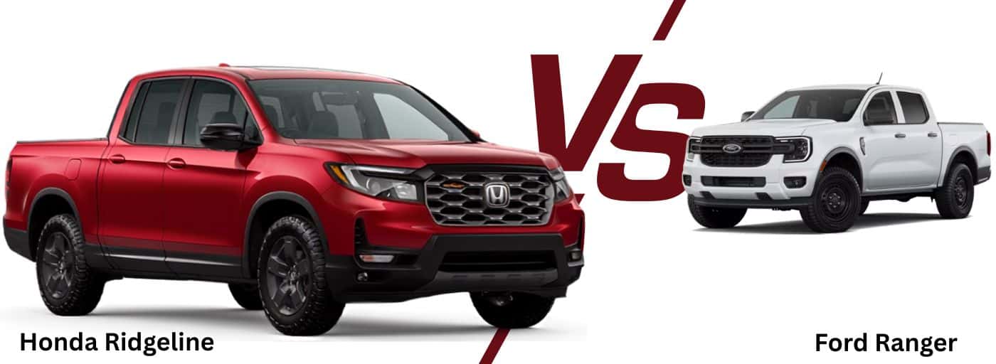 2026 Honda Ridgeline vs Ford Ranger