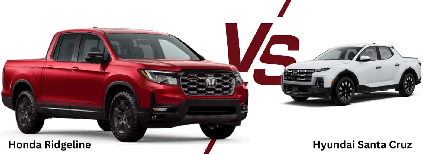 2026 Honda Ridgeline vs Hyundai Santa Cruz