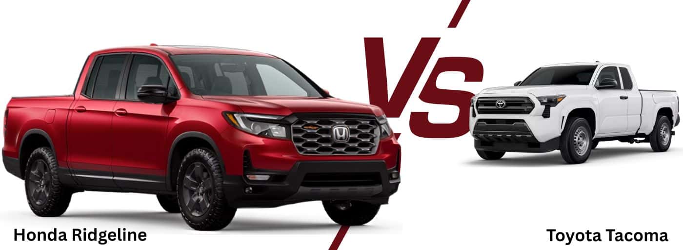 2026 Honda Ridgeline vs Toyota Tacoma