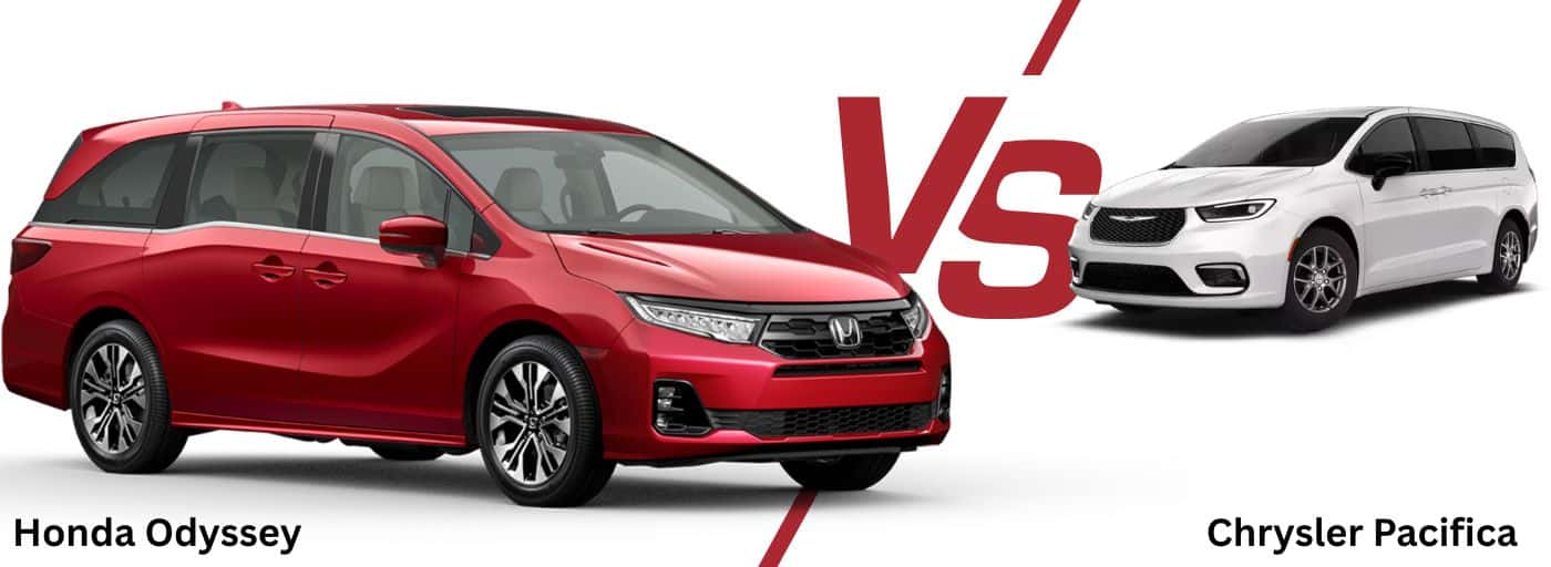 2026 Honda Odyssey vs the Chrysler Pacifica