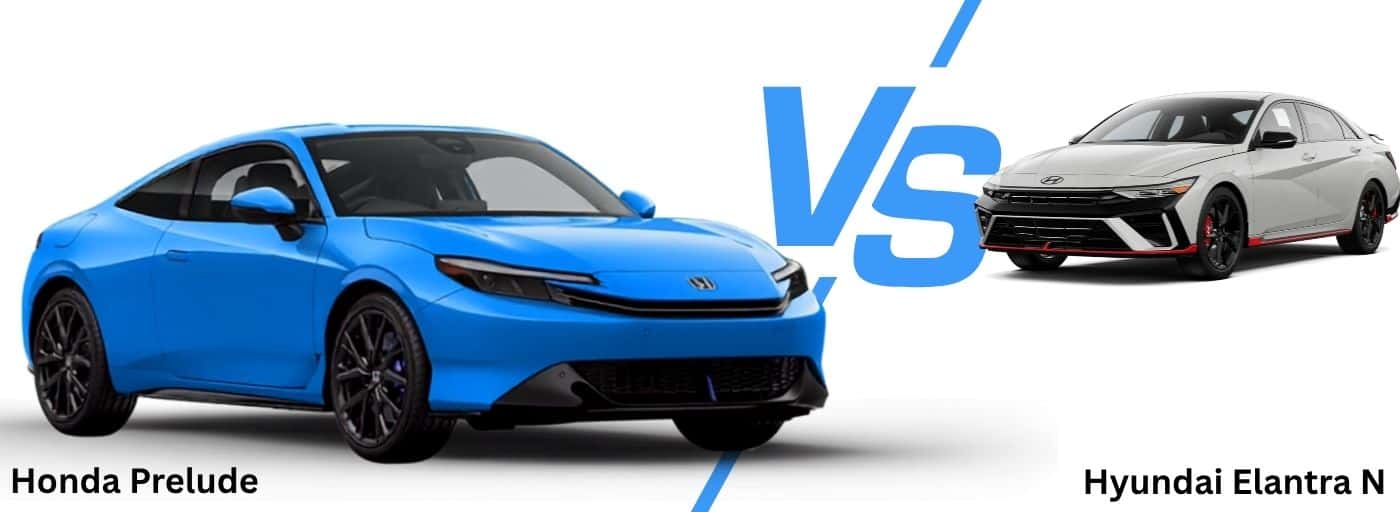 2026 Honda Prelude vs Hyundai Elantra N