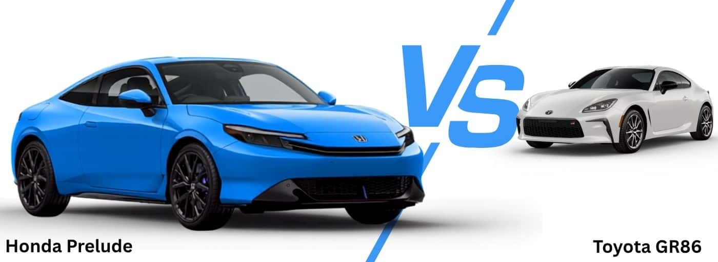 2026 Honda Prelude vs Toyota GR86