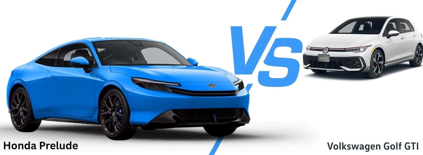2026 Honda Prelude vs Volkswagen Golf GTI