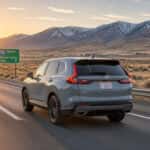 2026 Honda CR-V Hybrid on I-580 through Washoe Valley between Carson City and Reno