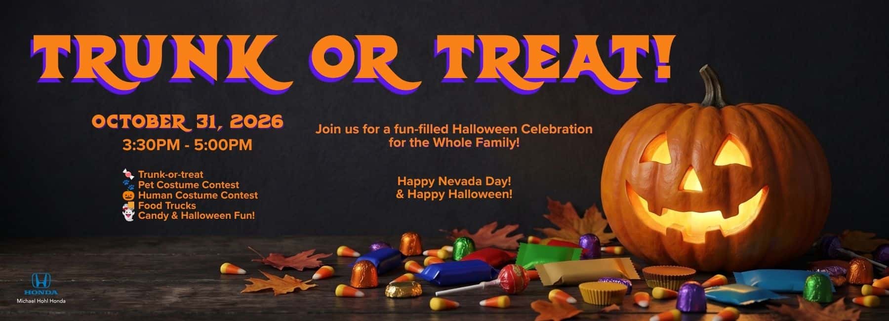 Trunk or Treat at Michael Hohl Honda