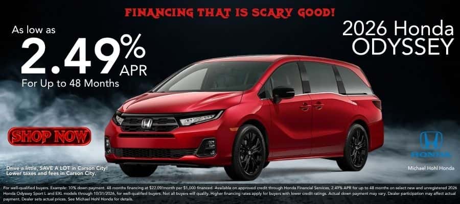 New 2026 Honda Odyssey
